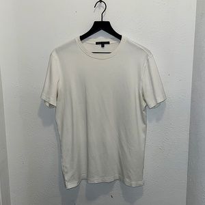Robert Barakett Georgia Crewneck T Shirt. White. Medium.